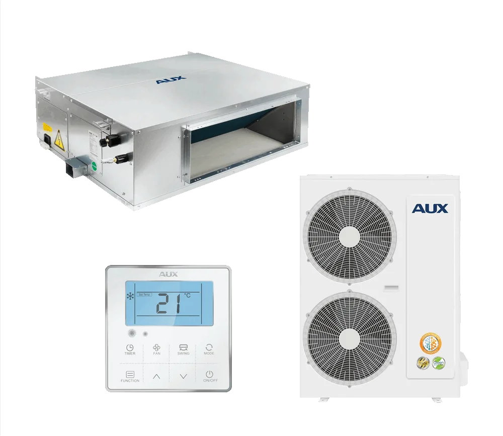 Канальная сплит-система AUX ALMD-H48/5DR2 / AL-H48/5DR2(U), 140 м²