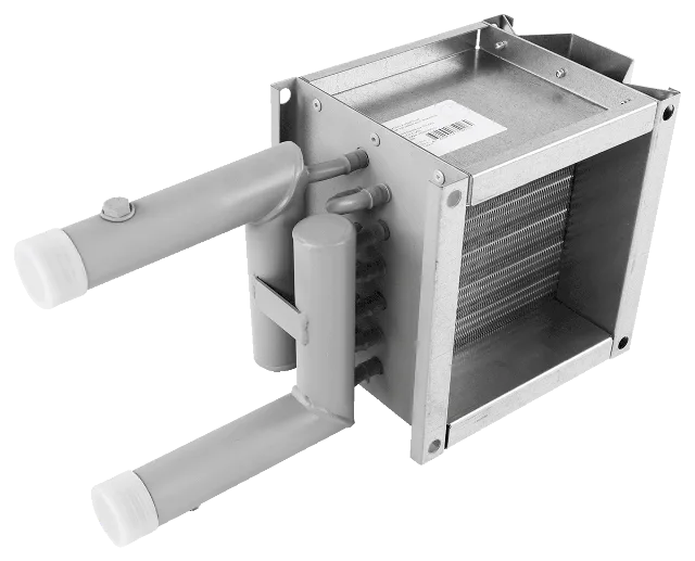 Водяной нагреватель для круглых и квадратных каналов ZWA 400x400-2