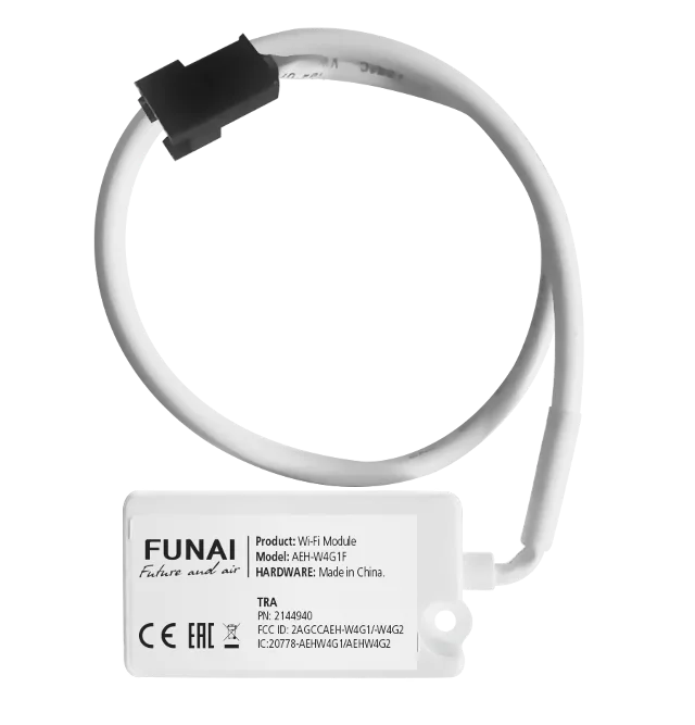 Wi-Fi-модуль FUNAI AEH-W4G1F для сплит-систем SENSEI 2025 (D06), SENSEI Inverter и мульти-сплит систем ORIGAMI AEH-W4G1F