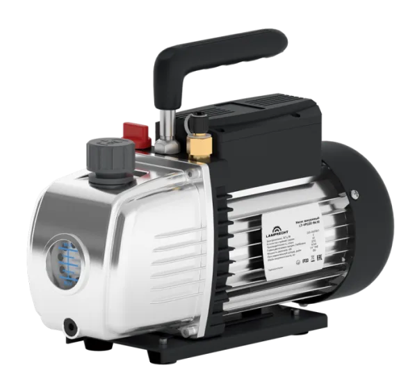 Насос вакуумный LT-VP220-R410 (2-ступ., 60л/мин, 15 microns, 1/4 SAE) LAMPRECHT